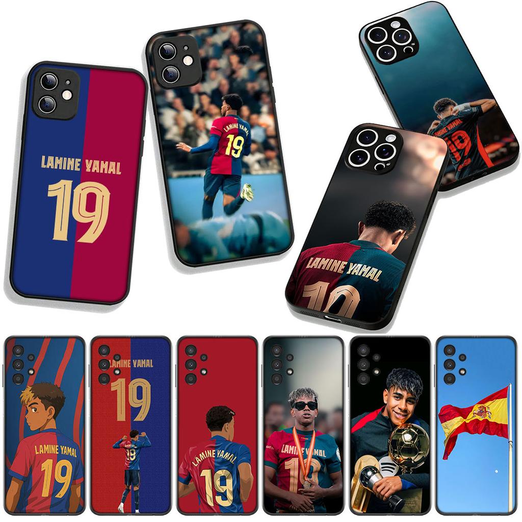 Soccer No 19 Sports Football No19 for Samsung Galaxy A36 A17 A26 A07 A35 A54 A53 A13 A33 A34 S8 S9 S20 S21 FE S10 Plus Case