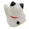 Maneki Neko (winkende Katze) Figur mit Kissen, perfekt für Glück, Wohlstand, geschäftlichen Erfolg, Geschäftseröffnungen und mehr. Glückverheißend