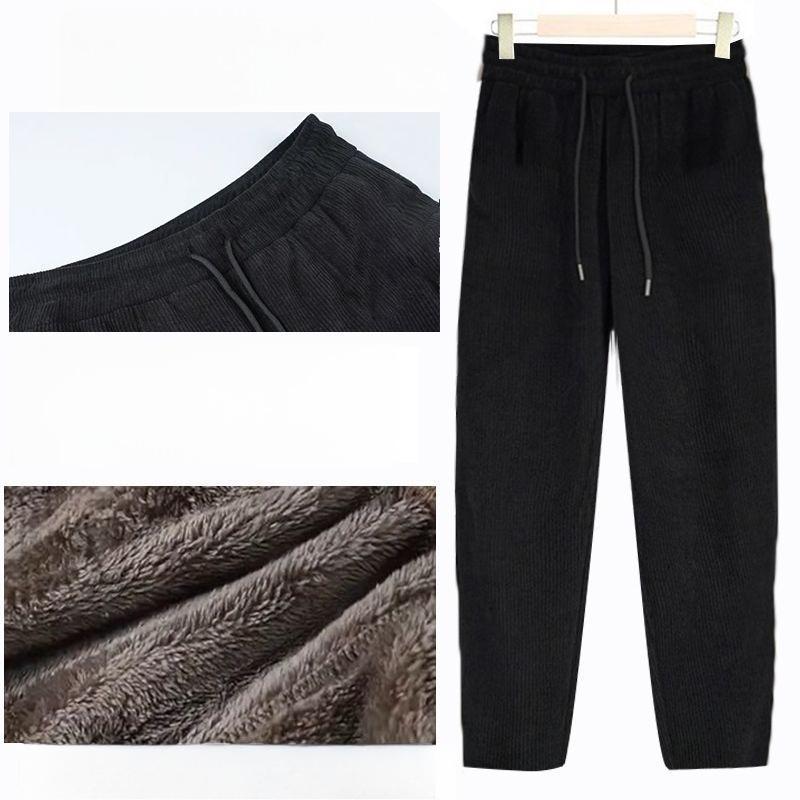Ensemble de Sport Épais en Velours Couleur Caramel pour Femmes Mode Automne Hiver Décontracté à Capuche Ensemble Deux Pièces