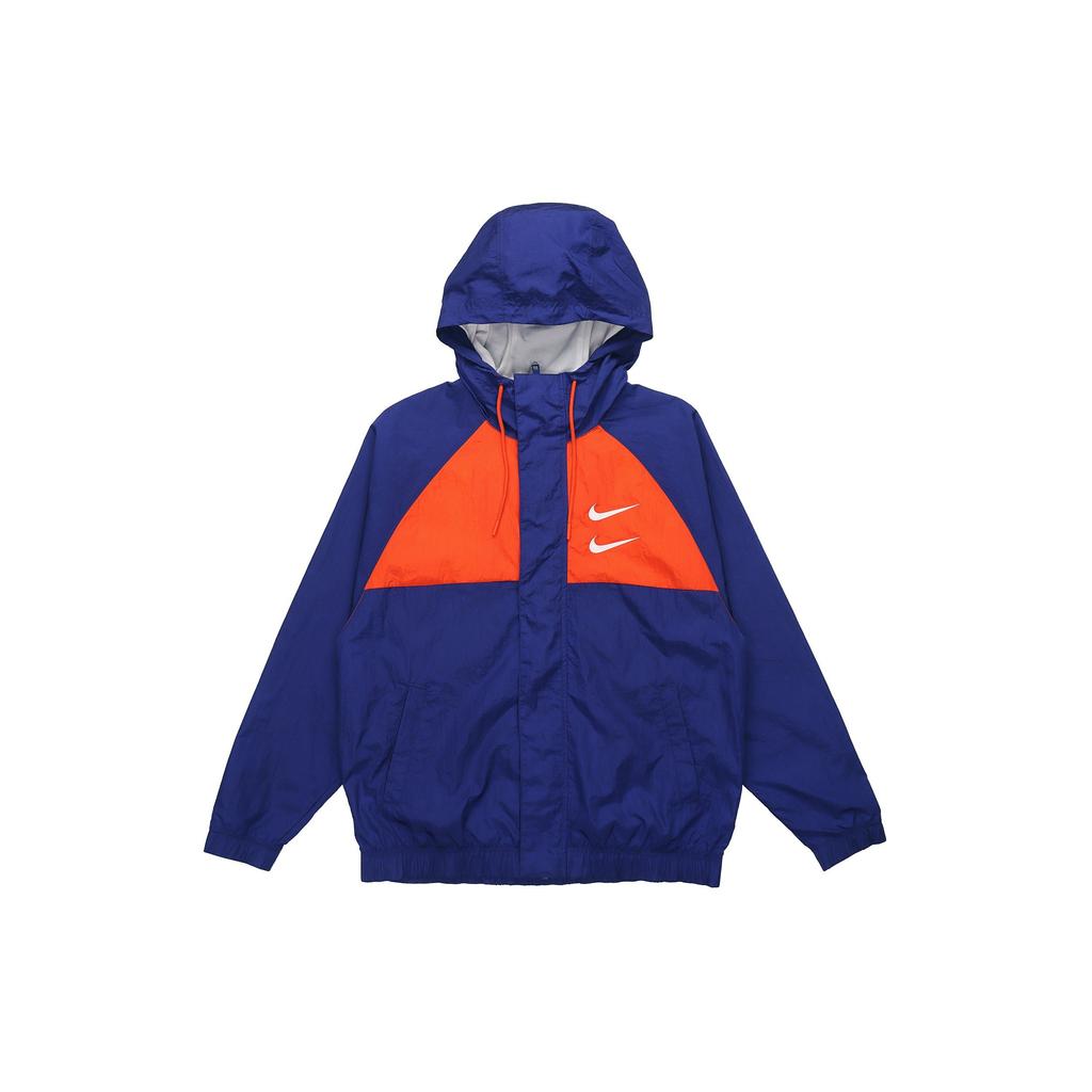 Nike Sportswear Swoosh Windbreaker Jacket Men Jackets Blue CJ4889-455