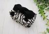 Insulated Lunch No Azuma Camellia Design Bag, Drawstring, Tie-On Type, Bag, Ribbon, (Off-White)