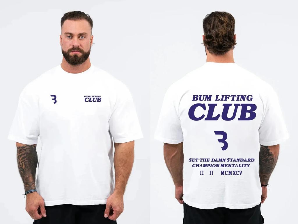 Koszulki Gym CBUM Koszulki do ćwiczeń Merch Camiseta Thavage Odzież męska Cbum Fitness Polera Chris Bumstead Raw Overd Koszulki#Kolor(7)