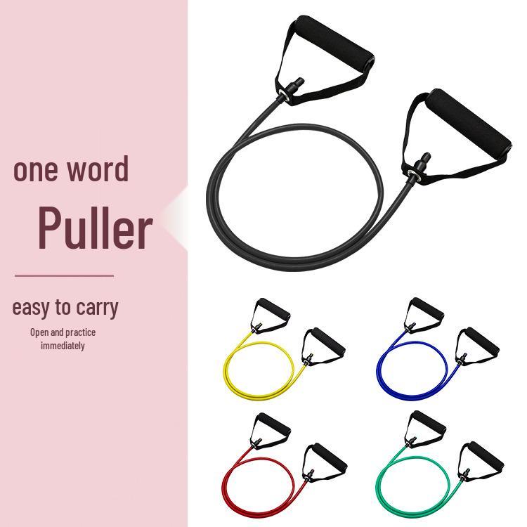 TPE Multifunctional Fitness Resistance Band – Yoga, Strength Training, Elastic Rope Tube