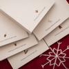 with Envelopes Stickers Merry Christmas Wishing Message Cards Best Wishes Christmas Greeting Card