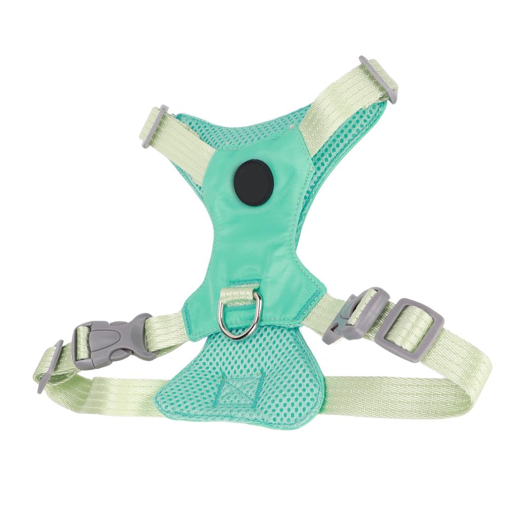 Hunde Sicherheitsweste Weich und Atmungsaktiv Mehrzweck Welpengeschirr für Kleine Mittelgroße Hunde Katzen TifnyBlau M