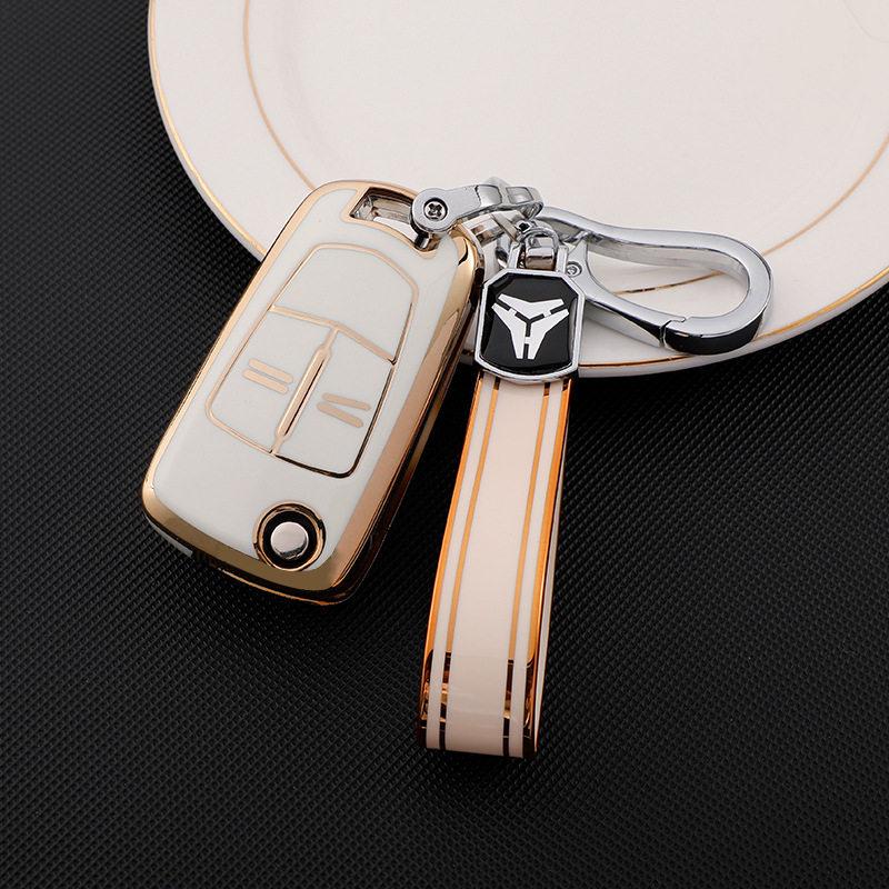 Opel Antara Zafira Vectra Key Cover (2010-2013 Models) - Golden Edge Protective Case