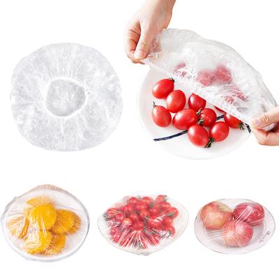100/500 Stück Einweg-Frischhaltebeutel Lebensmittelabdeckungen Obstlagerung Verpackungsbeutel Küche Frischhalten Frische