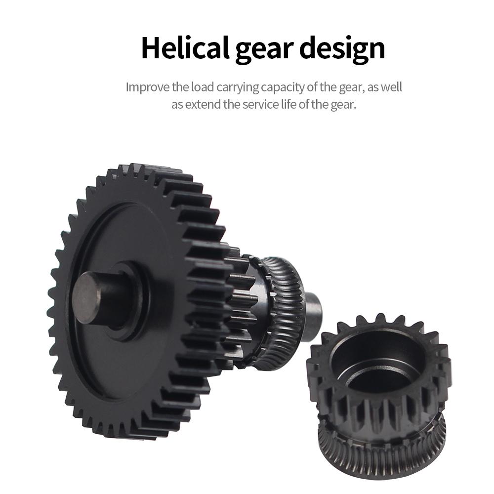 For Kobra3 Combo Extruder Nano Coated Gear Kit Hardened Steel Higher Precision One-piece Gear Kit for Anycubic Kobra 3