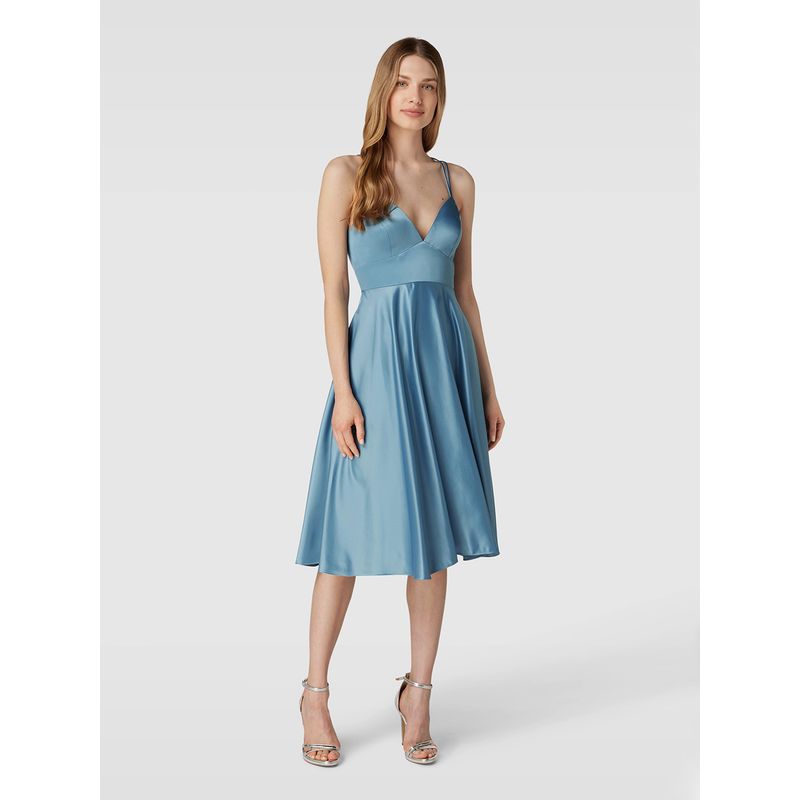 High end Formal Dress Short Satin Sling Guest dresses Dress