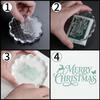 6/9Pcs Multipurpose Stamping Blocks with Alignment Guide Clear Acrylic Stamper Blocks For Card Making Journal Planner