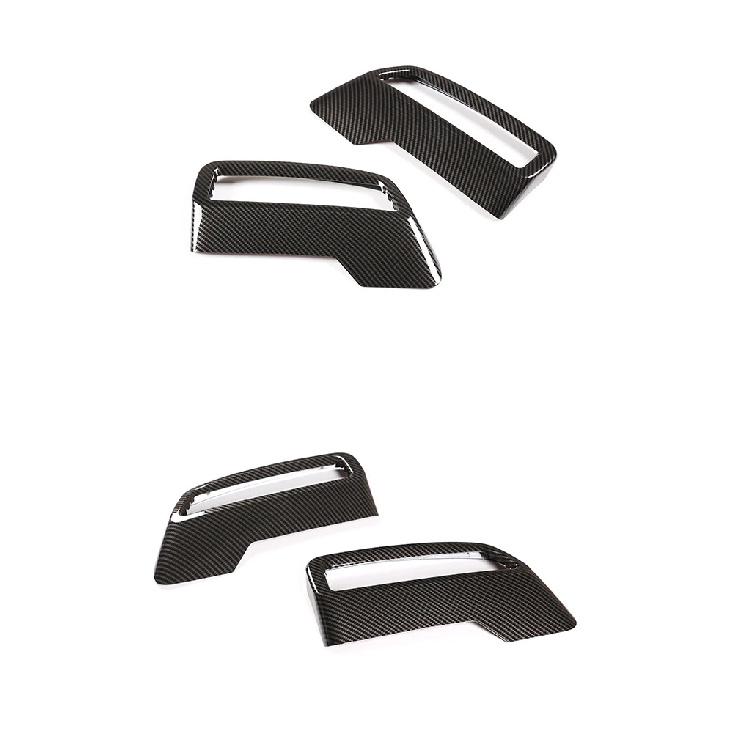 For Peugeot 3008 4008 5008 2017-22 Car Rear Exhaust Tail Pipe Muffler End Pipe Decoration Cover ABS Silver Exterior Accessories