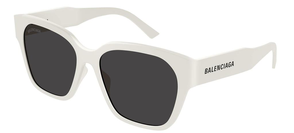 Balenciaga Sunglasses Unisex Asian Fit BB0215SA 003 Ivory Gray