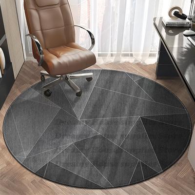 Runde Teppiche Drehstuhl Bodenmatte Runde Teppiche für Wohnzimmerdekoration Heim Schlafzimmer Dekor Teppich Sofa Kaffeetische Bereichsteppich