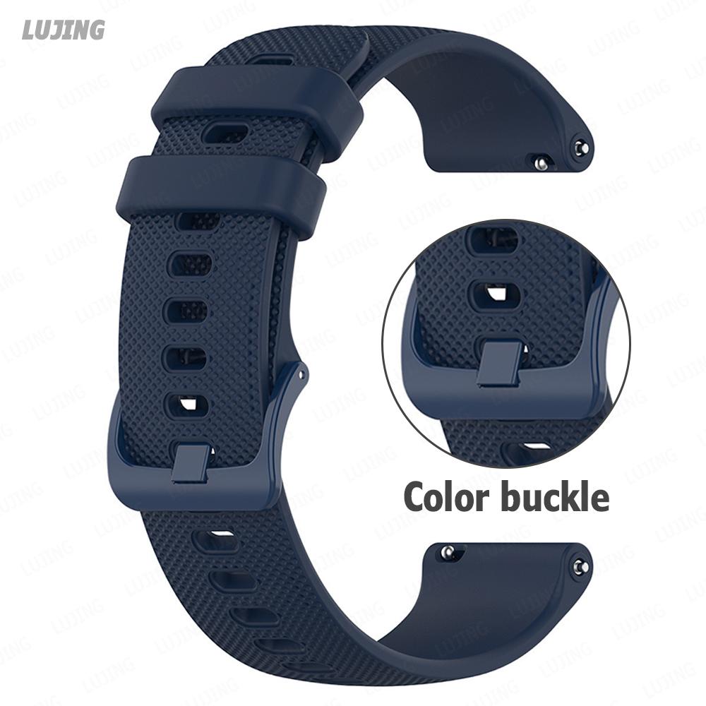 

Ремешок для часов 18, 20, 22 мм, силиконовый ремешок для часов Garmin Huawei Watch GT4 41 мм/GT3 Pro 43 мм/GT3 42 мм, умные часы, женские ремешки для девочек, браслет, часы samsung 6 Universal 18mm width синий