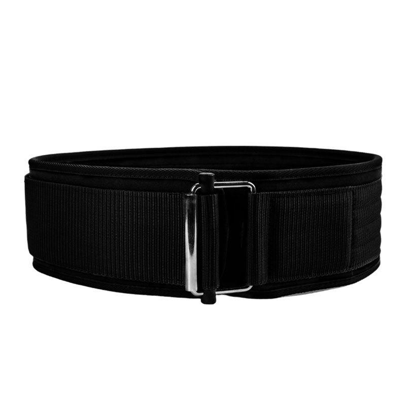 Blue Self-Locking Weightlifting Belt: Cross-Border Sports Back Support for Squats, Powerlifting, and Deadlifts