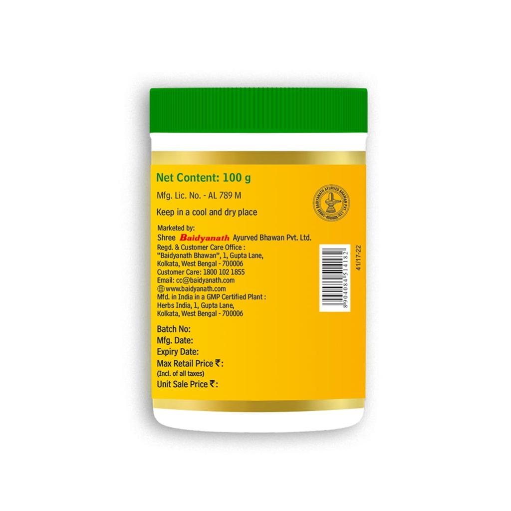 Baidyanath Arjunchall Churna Heart Wellness Powder 100 g X Pack of 3 Natural Herbal Tonic for Energy and Active Lifestyle