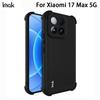 For Xiaomi 17 Max 5G Phone Case IMAK Shock-resistant Matte Soft Case