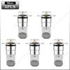 1-20PCS Universal Sink Drain Stopper Stainless Steel Easy Install Pop Up Strainer Anti Odor Anti Clog Bathroom Basin Filter