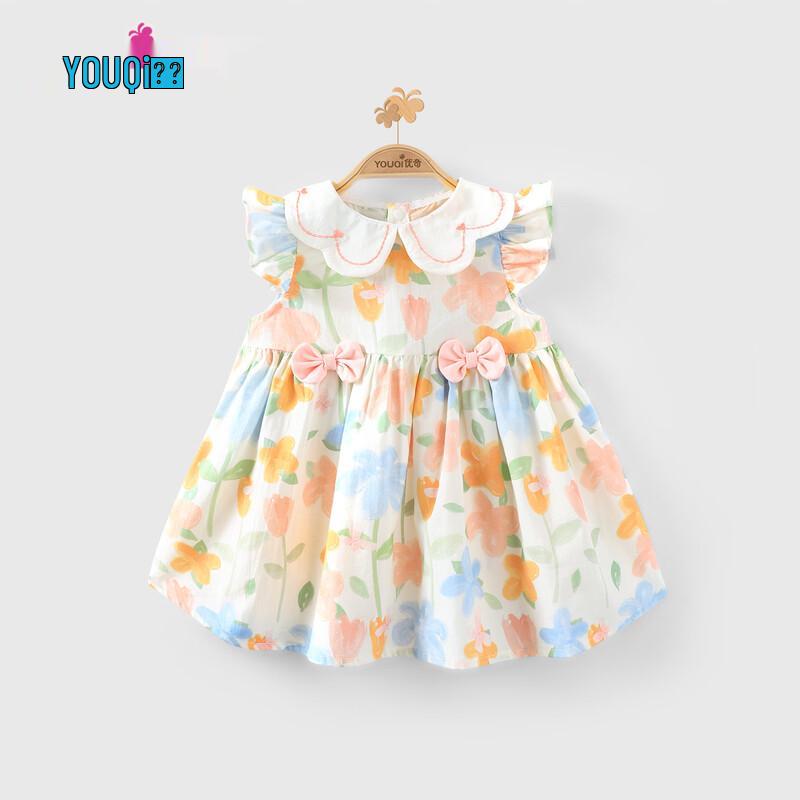 Baby Girl s Summer Sleeveless Princess Dress 110