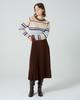 OCCUR Banding Pleated Skirt