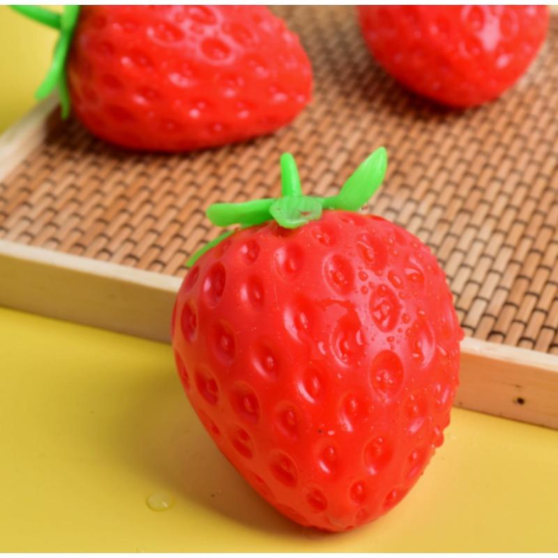 Super Strawberry Anti-Stress Toys, Slowly Rising, Adult Toys, Sensory Toys To Relieve Stress, Anti-Stress Balls Sensory Toys