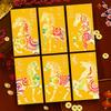 Pack of 6 Vietnamese Lunar New Year Red Envelopes With Festive Horse Design and Matte Finish for 2026 Celebrations