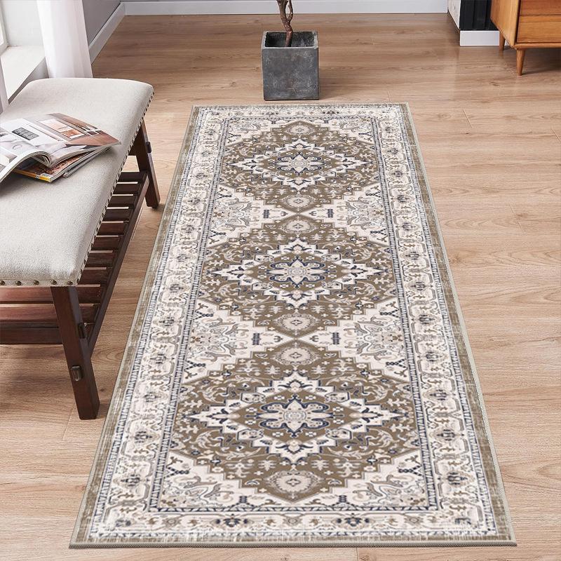 

Персидский этнический стиль длинный ковер грязеотталкивающий и износостойкий напольный коврик ванная комната впитывающий коврик для ног 160 * 230cm