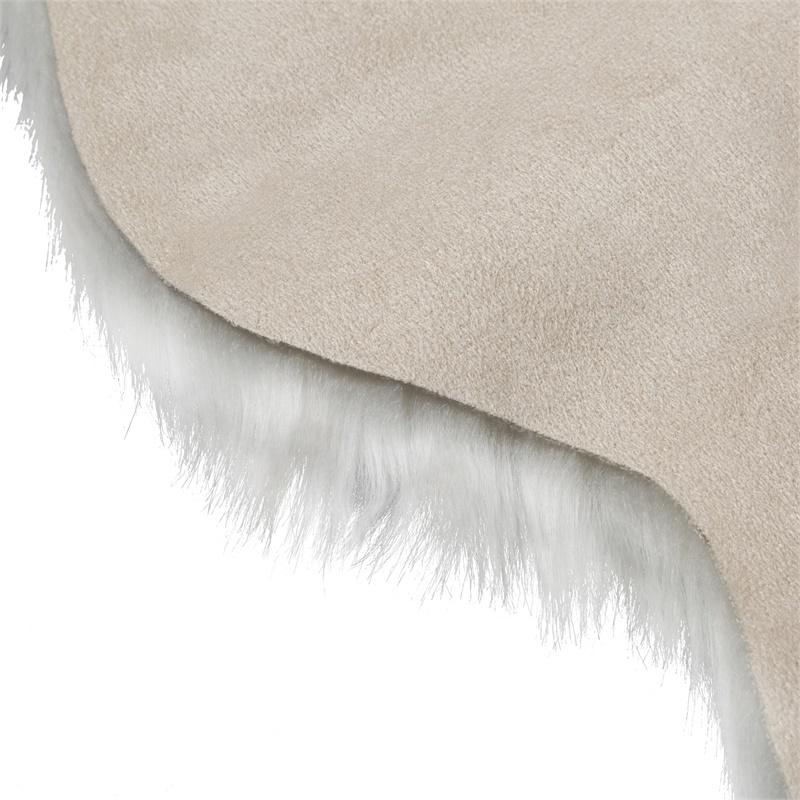 Soft Faux Sheepskin Fur Rug Artificial Wool Sheepskin Parlor Sofa Hairy Carpets Washable Indoor Seat Rugs Decorative Mat