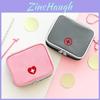 Mini Square Multi Functional Portable Pill Storage Bag For Medications And Cosmetics