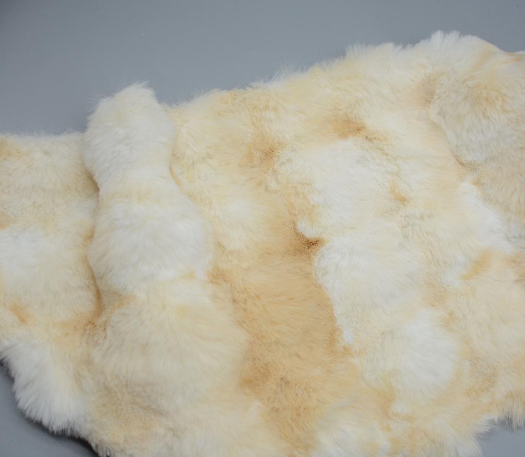 1yard Fantasy Tie Dye Bubble Rabbit Plush Fur Fabrics For Toy Doll Coat Vest Stage Cosplay DIY Newborn Photographic Fabric