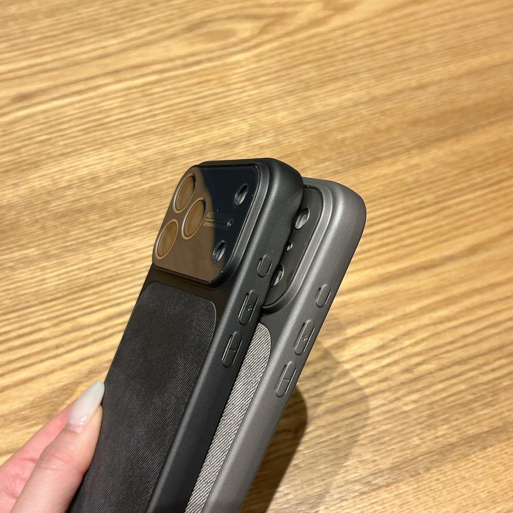 Fashion Vintage Cowboy Fabric Plating Lens Protect Case for iPhone 17 16 15 14 13 Pro Max Luxury Jeans Bumper Armor Phone Cover