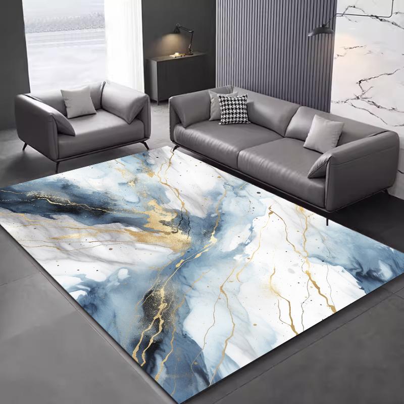 Nordischer Teppich Wohnzimmer Haushalt Große Größe Bodenmatte Schlafzimmer Dekoration Bereichsteppich Waschbar Raumdekor Sofa Couchtische Matten