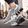 Men Sports Running Shoes Marathon Air Cushion Breathable Lightweight Mens Outdoor Hiking Athletic Nonskid Blade Sneakers Jogging