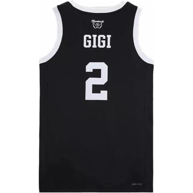 Nike Gigi Bryant Mambacita Basketball Jersey Black/White Men Tops HF7754-010