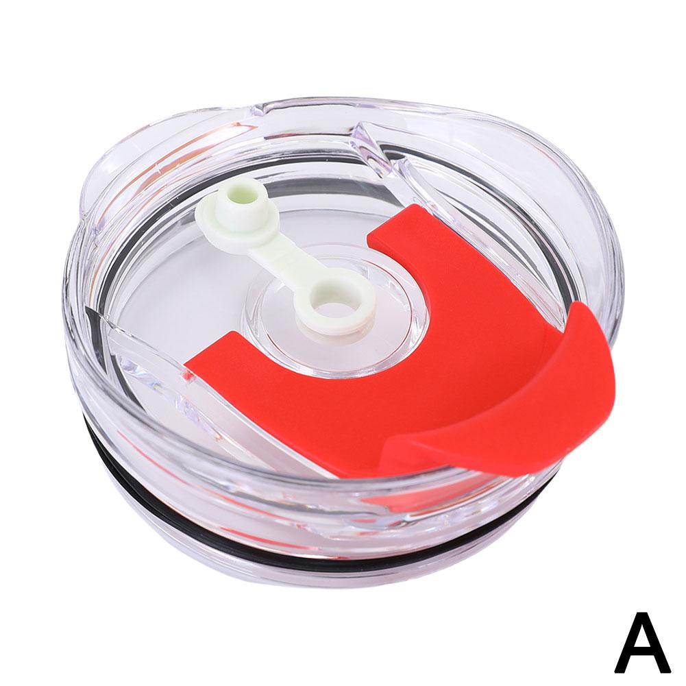 NEW High-end 1PC Multicolor 40Oz Replacement Lid Clear Tumbler Cup Quencher Spill Pro M0T2