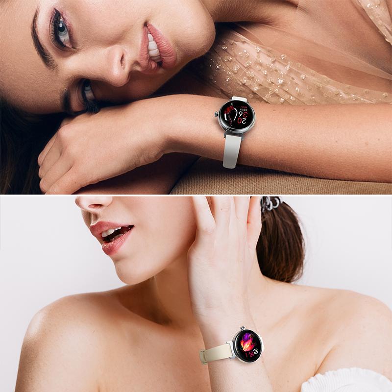 Rainbuvvy DM70 Смарт-часы AMLED Женские красивые наручные часы с поддержкой IP68 — фото 6
