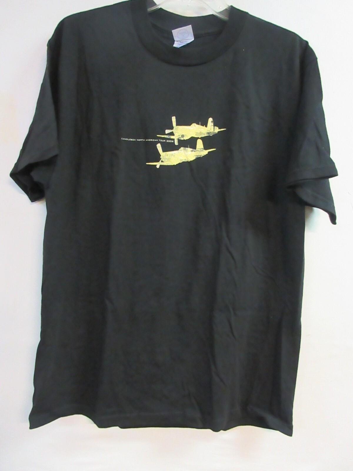 CANDLEBOX OFFICIAL MERCH PLANES BAND CONCERT MUSIC T- LARGE Unisex T-Shirt XXL