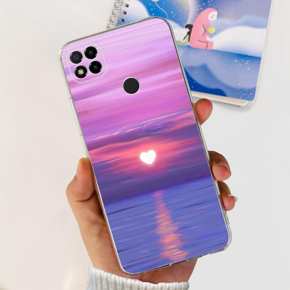 For Xiaomi Redmi 9C Case Cute Spaceman Soft Silicone Phone Case For Xiaomi Redmi 9C NFC 9 C Redmi9C Back Cover 6.53'' Funda Capa