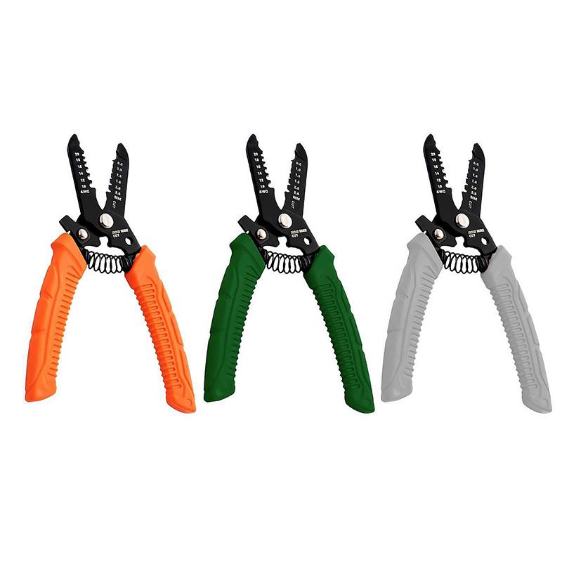 1Pcs Multifunctional Wire Strippers Cable Cutter Crimper Cutting Plier Electrician Crimping Tool