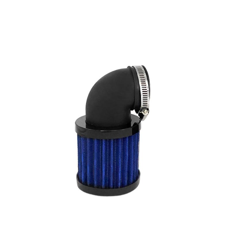 28-48mm Universal Motorcycle 90° Bend Air Intake Filter Cleaner Dirt Bike BobberChopper Cafe Racer Old School