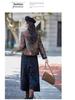 Women's New Chinese Style Jacquard Down Jacket & Wide-Leg Pants Set