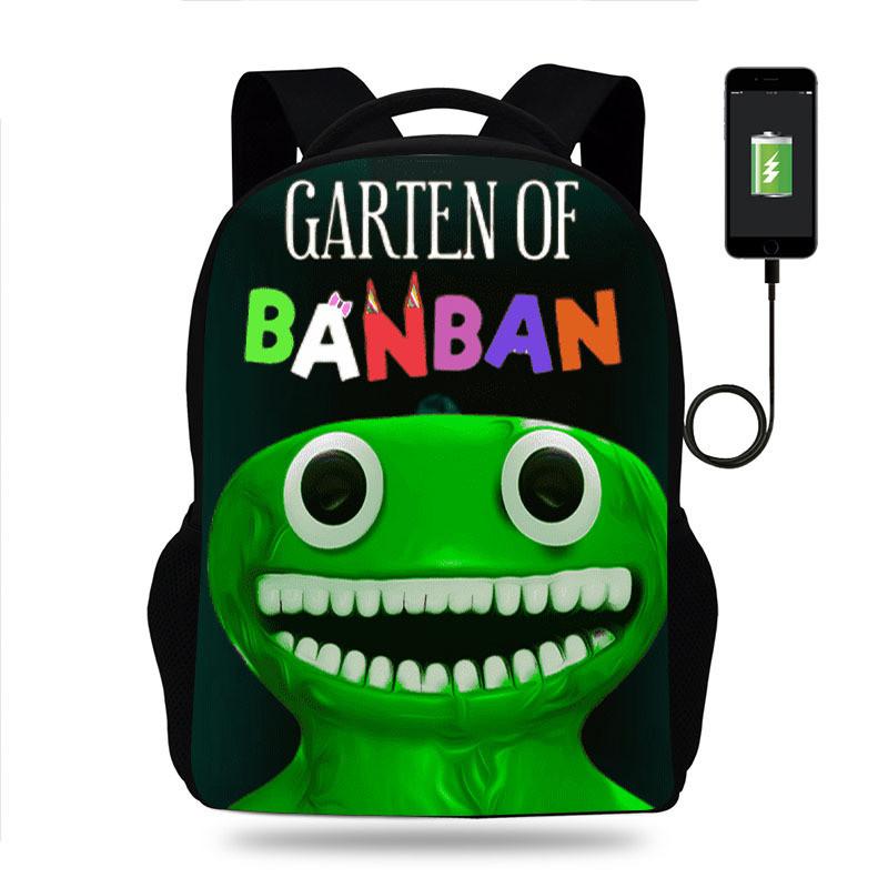 

Стильный 16-дюймовый рюкзак Garten Of Banban для студентов, прочный ПВХ материал 1