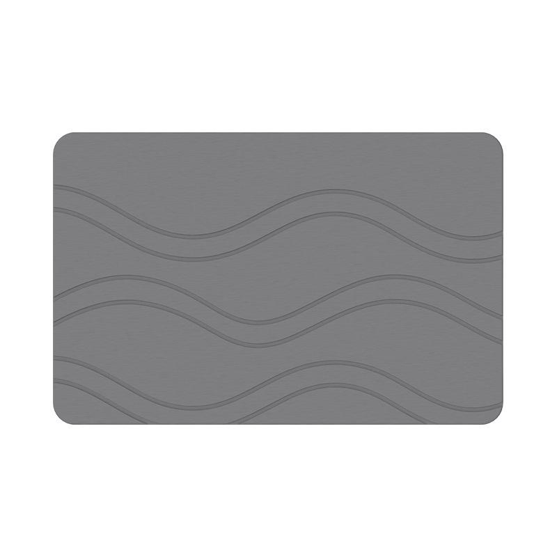 Premium Non-Slip Diatomaceous Earth Bath Mat: Absorbent, Durable, Dirt-Resistant for Bathroom and Toilet