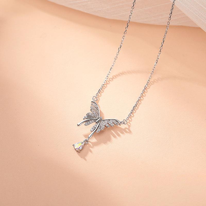 

Ожерелье «Фантастическая бабочка» для женщин: Легкая роскошь, высокое качество, изысканная цепочка для ошейника, изысканное украшение для ожерелья