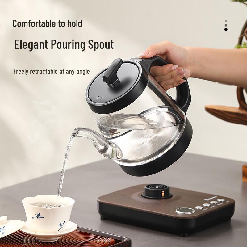 FUNORK RY-D9 Automatic Water Refilling Glass Electric Kettle CN plug (adapter included)