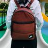 Nike Nylon Backpack Mini Unisex Brown Red Lightweight Casual CU2574-624