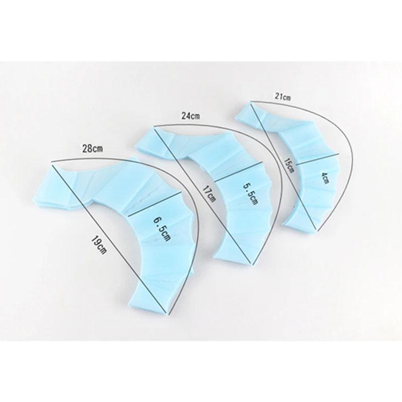 Silikonové ploutve ploutve Ploutev Muži Ženy Dítě Bazén Sport Profesionální trénink Rukavice na prstech Rukavice Pádla Vybavení