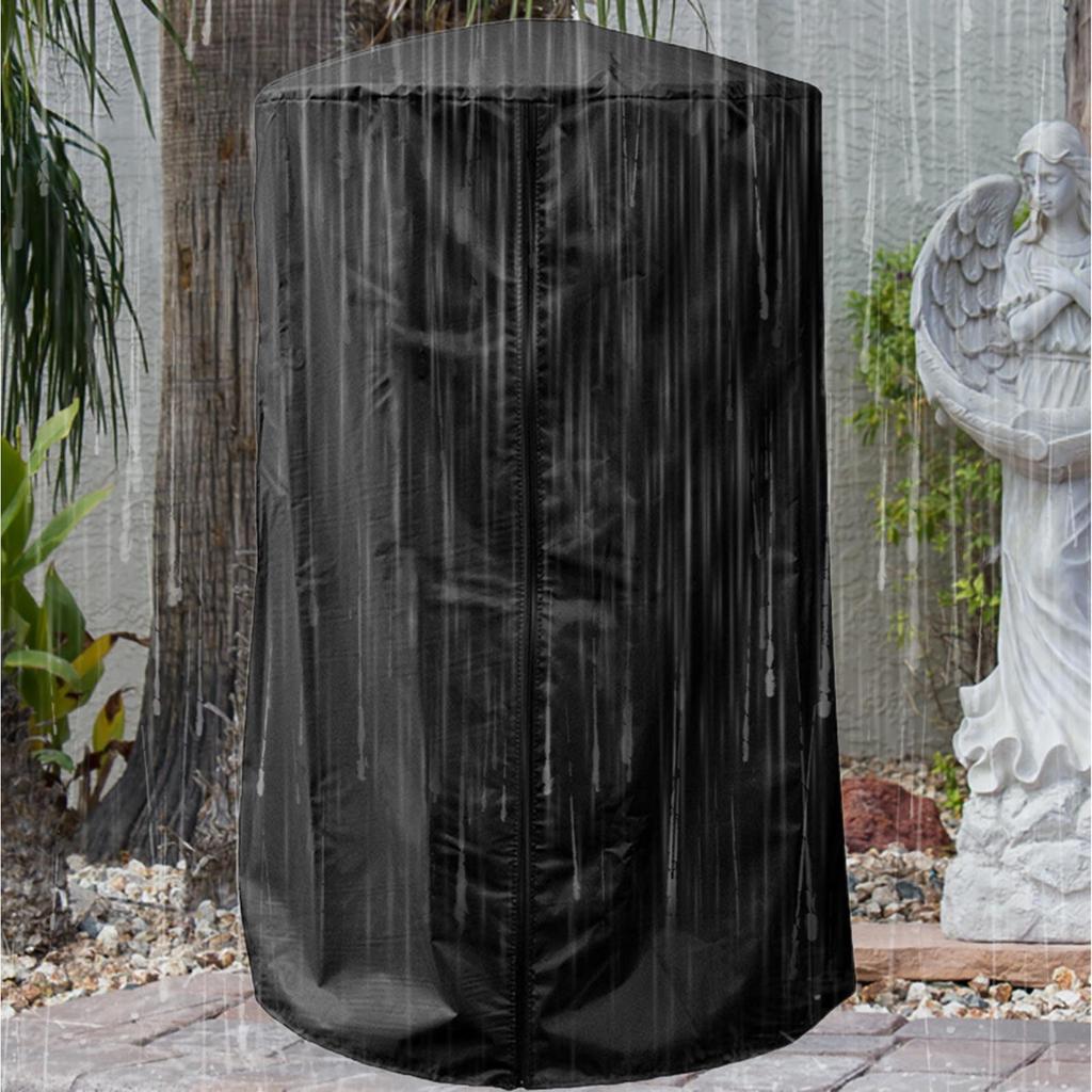 Coperture per Riscaldatori da Esterno Impermeabili per Casa Resistenti all'Acqua Tessuto Oxford 420D Protezione Completa Verticale Resistente ai Raggi UV