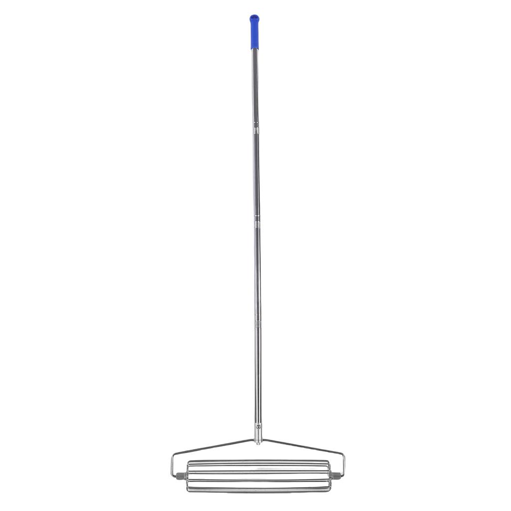 Sand Bunker Rake 4.5FT 304 Stainless Steel Course Roller Sand Trap Rake for     High   Baseball Fields Garden Landscape Beach