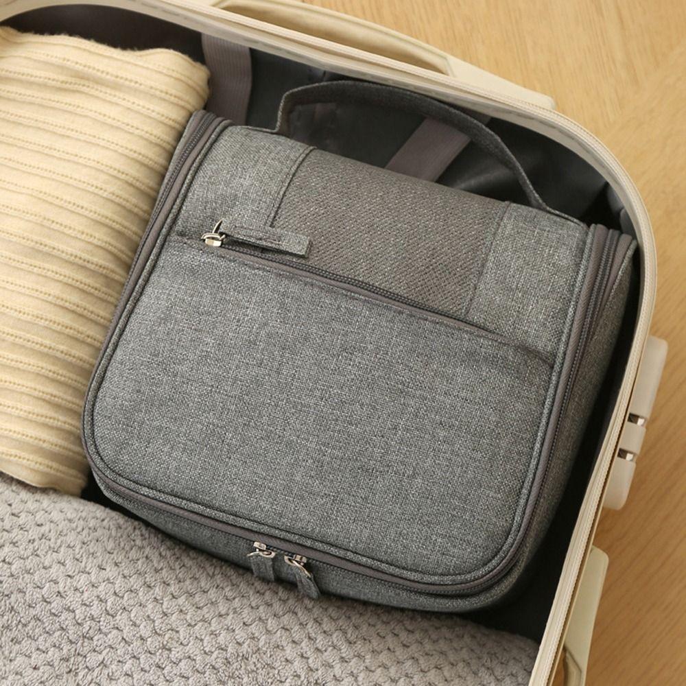 Waterproof Travel Toiletry Bag Large Capacity Travel Essentials Organizer Skincare Brush Organizer